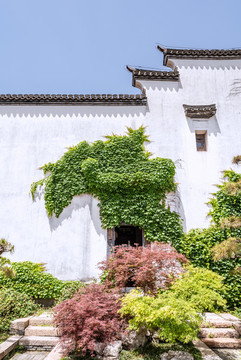 徽派建筑墻壁馬頭墻