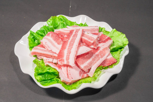 火鍋涮菜五花肉