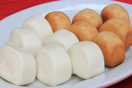 雙色饅頭