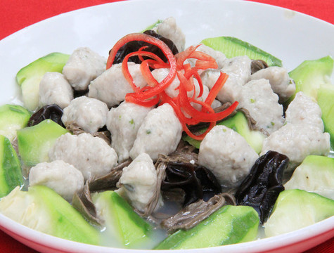 魚滑黑腐竹