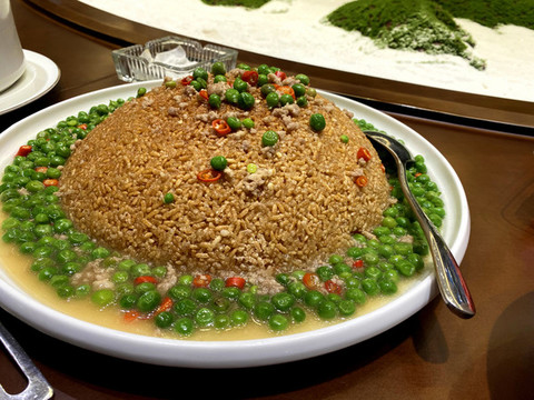 小豌豆蛋炒飯