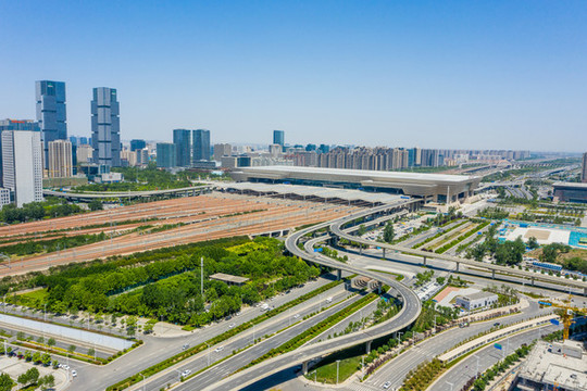 河南鄭州東站高鐵站