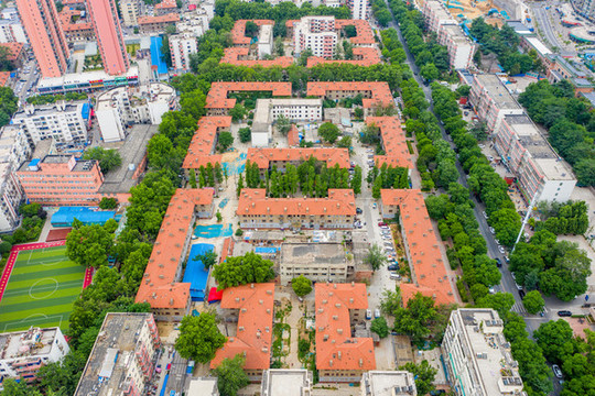 鄭州國棉三廠生活區(qū)蘇式老建筑