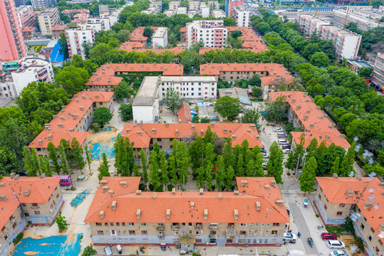 鄭州國棉三廠生活區(qū)蘇式老建筑