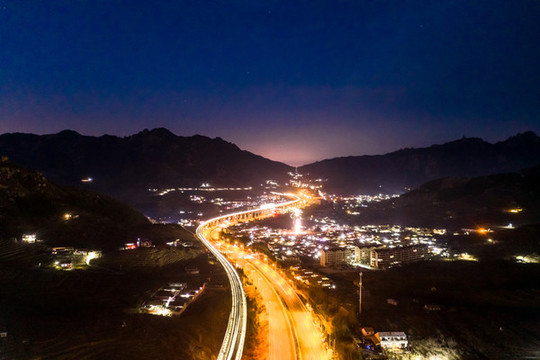 北宅夜景