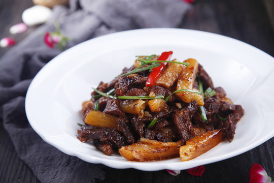 牛肉土豆條