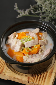 南瓜芋頭煲山藥