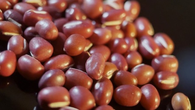 特寫紅豆赤小豆粗糧雜糧