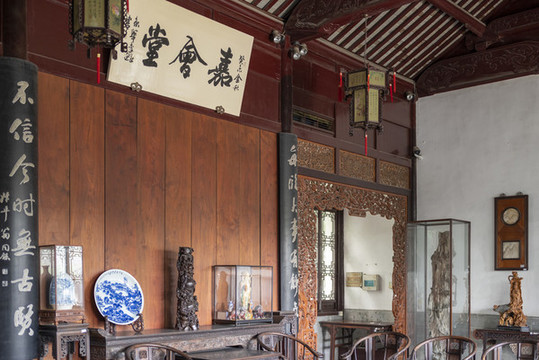 古代廳堂家具陳列