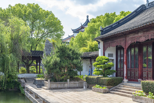 蘇州靜思園建筑風(fēng)光