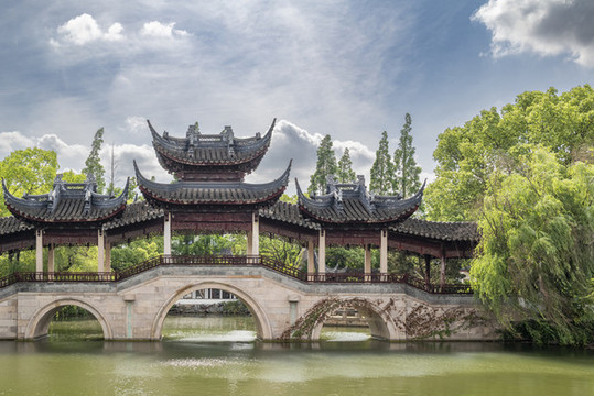 蘇州靜思園鶴亭橋