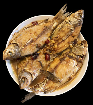 家燒鯽魚