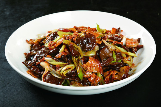 苔蘑小炒肉