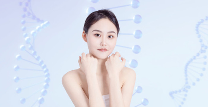 女性醫(yī)療美容概念海報(bào)