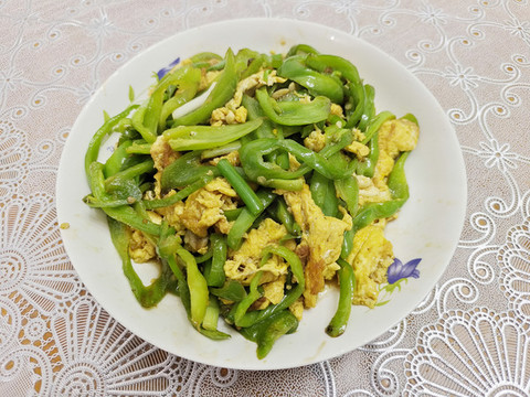 青椒炒蛋
