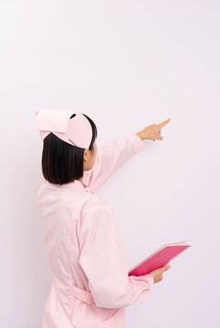 護(hù)士背影