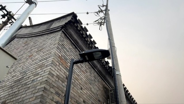 電線桿胡同弄堂平房
