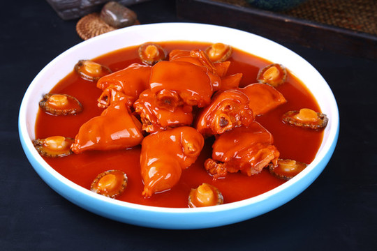 鮑魚燒豬蹄