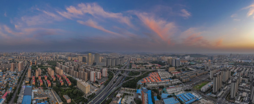 寬幅濟(jì)南城市街景大圖