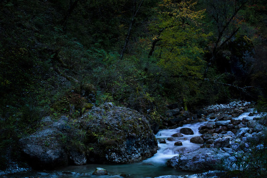 山澗溪流
