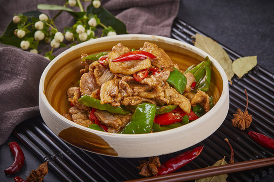青椒肉片