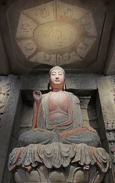 鐘山石窟釋迦牟尼像