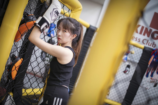 拳擊女士活力