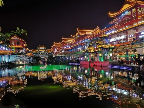 古鎮(zhèn)水景