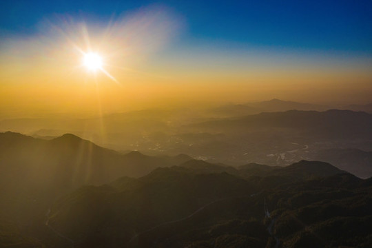 揭西大北山日出