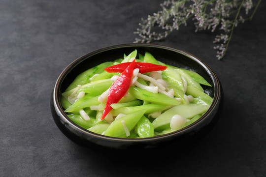 白玉菇青瓜