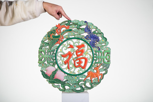 東陽木雕花板