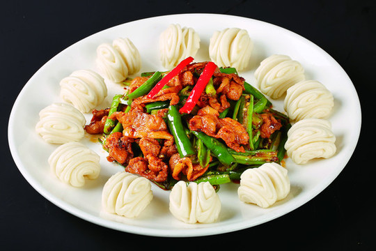花卷小炒肉