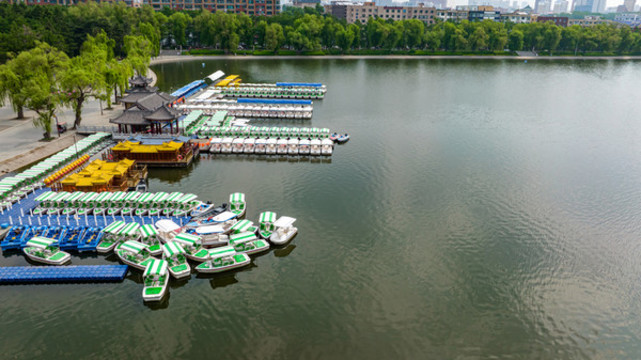 中國長春南湖公園風(fēng)景