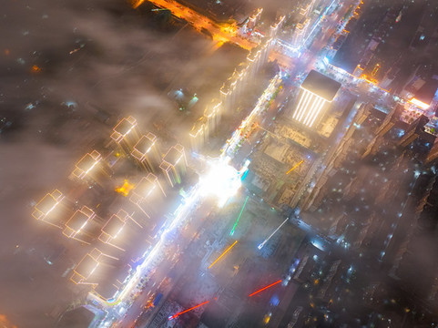 平度夜景