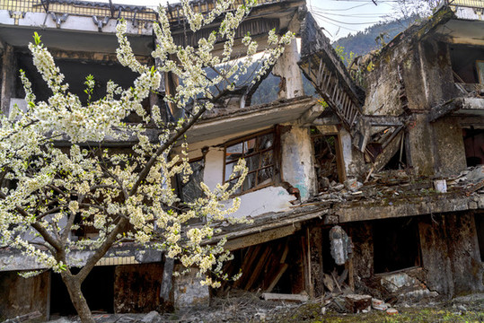 老北川地震遺址
