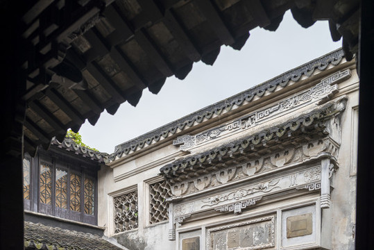 傳統(tǒng)民居建筑雕花樓