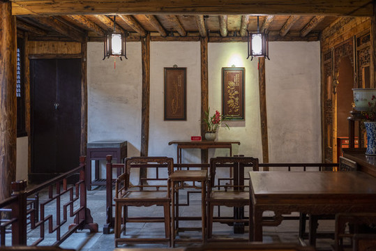 古代廳堂家具陳列