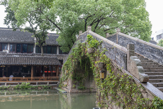 周莊古鎮(zhèn)石拱橋