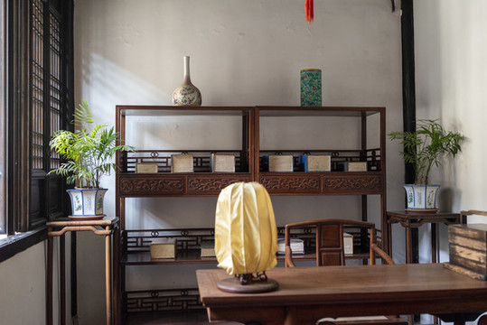 古代書房家具陳列