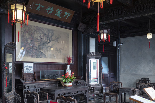 古代廳堂家具陳列