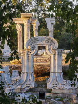 北京圓明園大水法遺址