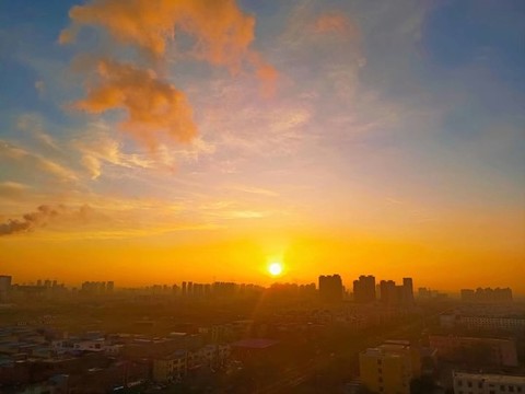 落日余暉