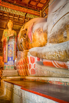 張掖大佛寺臥佛