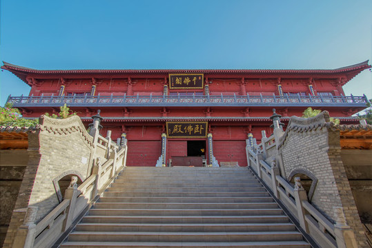酒泉大法幢寺千佛閣與臥佛殿