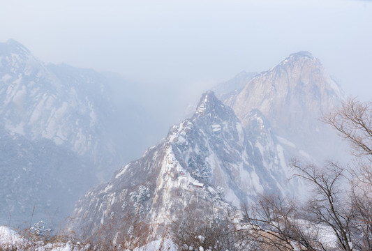 陜西華山風(fēng)景