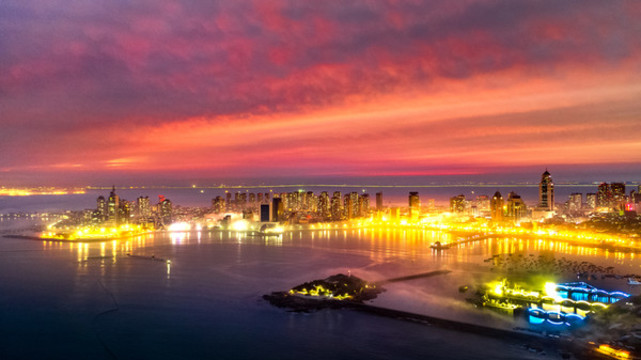 青島夜景