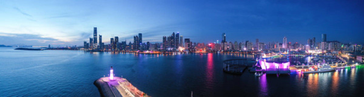 青島夜景