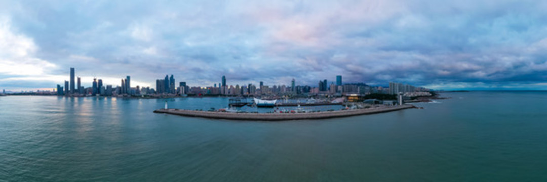 青島城市全景