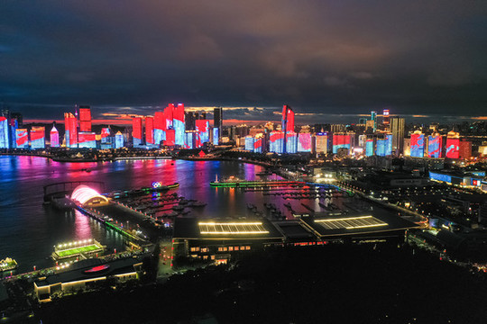 青島城市夜景