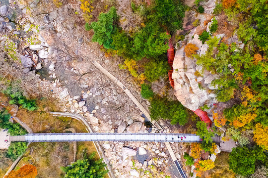北九水鐵索橋